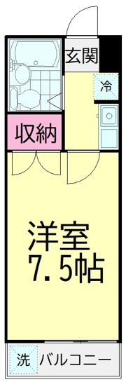メゾンドアレーの間取り画像