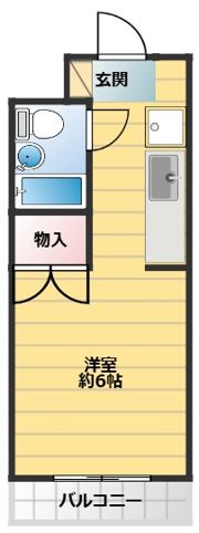 リエス武蔵中原の間取り画像