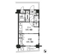 BAY・WESTの間取り画像