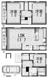 QLAZO磯子区丸山戸建 D号棟の間取り画像