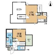 CB南熊本ヴィータの間取り画像
