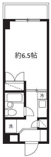 ハナブサマンションの間取り画像