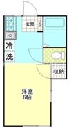 サンハイツ追浜の間取り画像