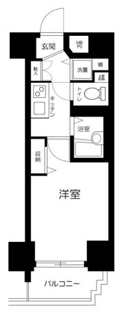 パークウェルツインズ戸越銀座 壱番館の間取り画像