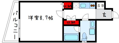 プロスパーハイツ深井の間取り画像