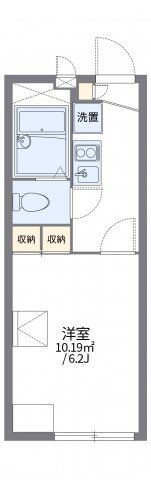 レオパレスクルー 木ノ下の間取り画像