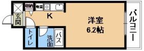 キューブコート瀬田の間取り画像