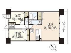 アルファライフ観音の間取り画像