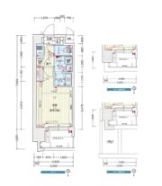プレサンス久屋大通セントラルパークの間取り画像