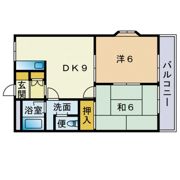 ウエストコートピュア1の間取り画像