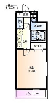 フジパレス千林大宮III番館の間取り画像