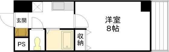 ユアコート舟入の間取り画像