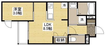 月光安芸中央の間取り画像