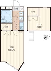 クレストハイツの間取り画像