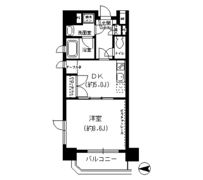 天満泉マンションの間取り画像