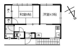 コーポモリの間取り画像