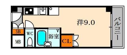 プルミエール枚方の間取り画像