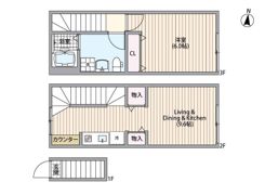 マーレ十条の間取り画像