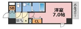 グランルージュ中之島南の間取り画像