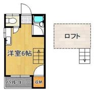 カーサ大膳の間取り画像