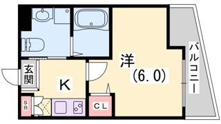 アルファ神戸元町の間取り画像