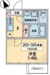 Nクレールの間取り画像
