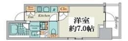 クレストコート広尾の間取り画像