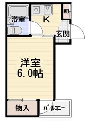 スカイハイツ大日の間取り画像