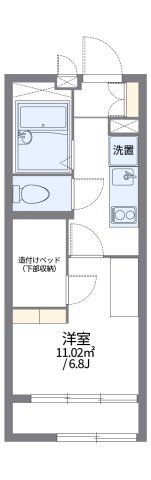 レオパレスVictoireの間取り画像