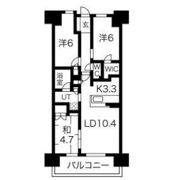 大阪ベイレジデンスの間取り画像