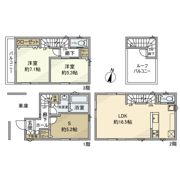 東池袋戸建の間取り画像