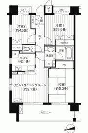 パシフィーク品川の間取り画像