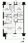パシフィーク品川の間取り画像
