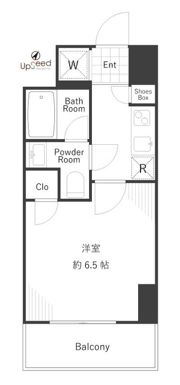 LEXE横濱関内の間取り画像