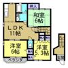 メイプルタウン小林の間取り画像