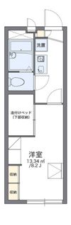 レオパレスよねぐらⅡの間取り画像