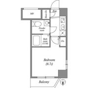 SERENiTE本町refletの間取り画像