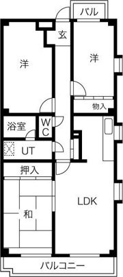 メナージュ・マルヤマの間取り画像