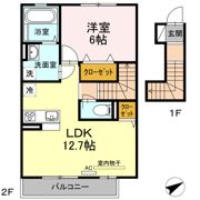 D-room須屋の間取り画像