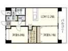 桜レジデンス横川の間取り画像