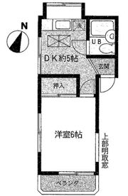 藤ハイツの間取り画像