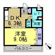 グリーン桃山の間取り画像