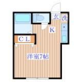 ベルグラン越路Ⅳの間取り画像