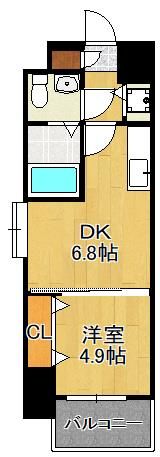 No.63 オリエントキャピタルタワーの間取り画像