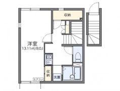 レオネクストあけぼのの間取り画像