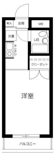 プレール新板橋の間取り画像
