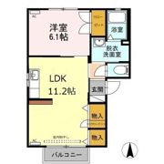 パストラル春岡 A棟の間取り画像