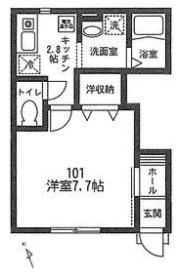 アベニールの間取り画像