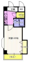ベルメゾン千里山の間取り画像
