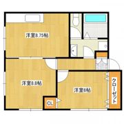 桂コーポ刈谷の間取り画像